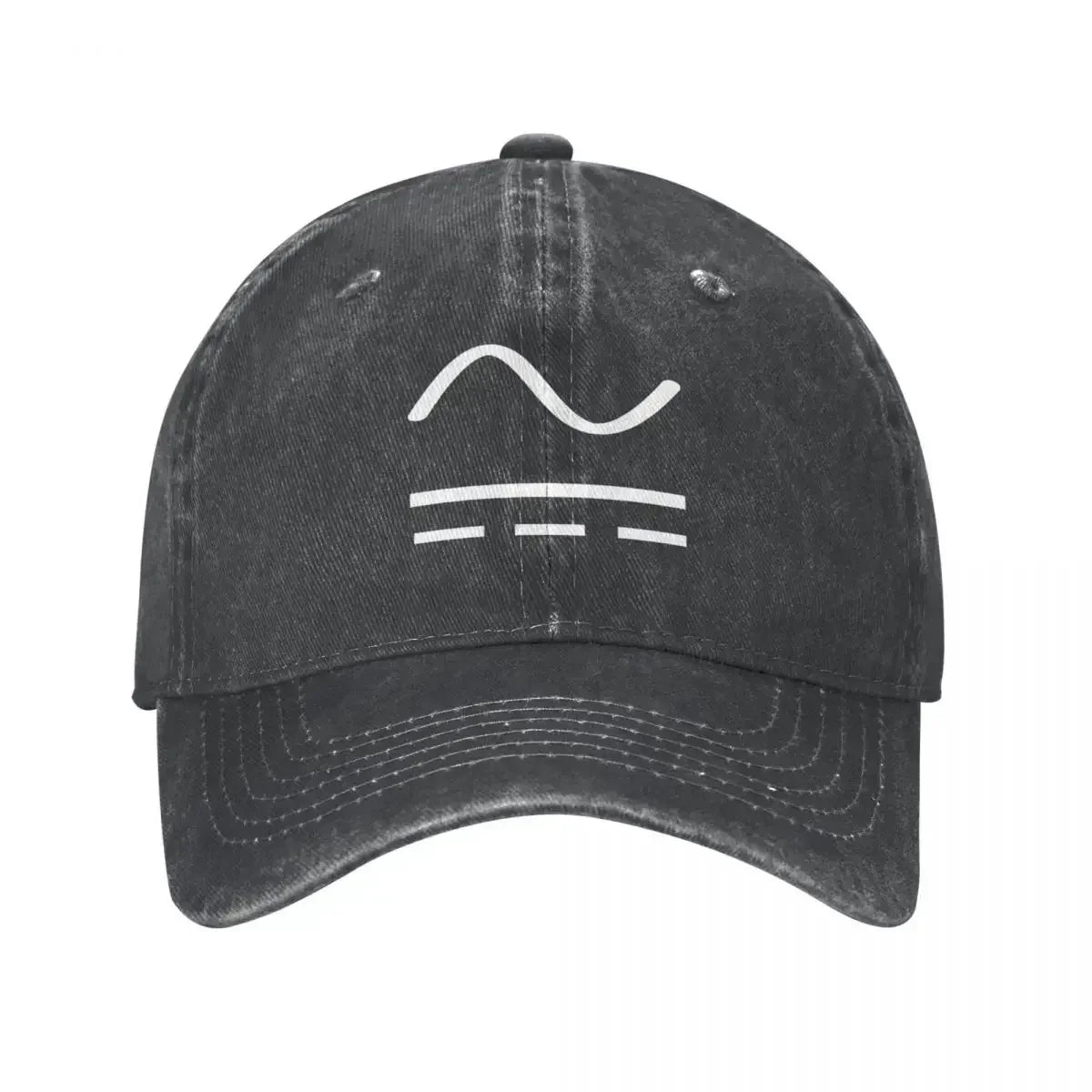 Funny Electrician Distressed Washed Baseball Cap