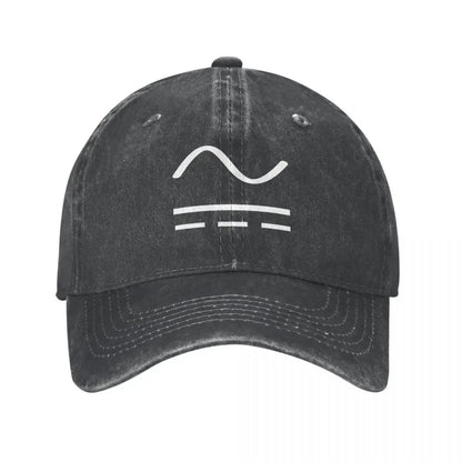 Funny Electrician Distressed Washed Baseball Cap
