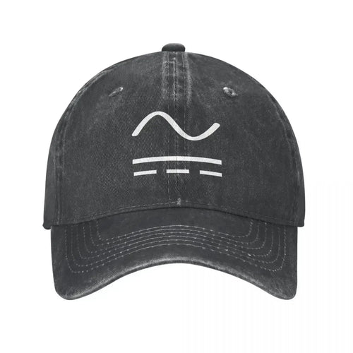 Funny Electrician Distressed Washed Baseball Cap