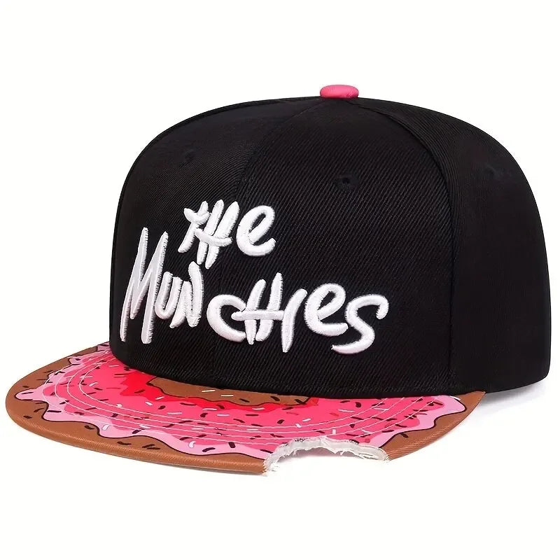 Unisex Letter Embroidery Watermelon Printing Hip-hop Hats