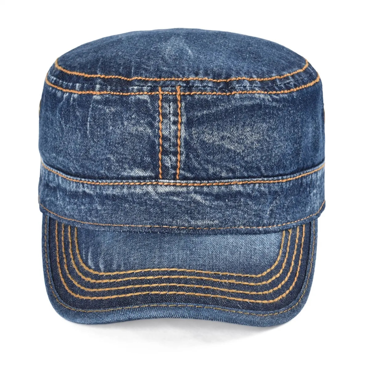 VOBOOM Washed Denim Army Baseball Cap