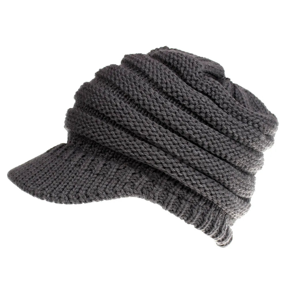Thermal Ponytail Hollow Brim Baseball Cap