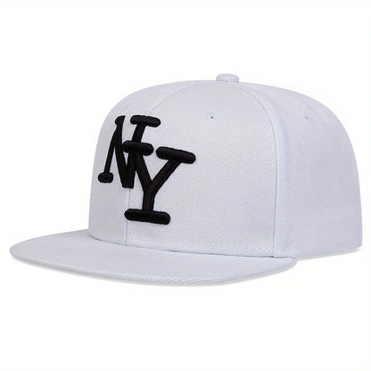 NY Embroidered Adjustable Snapback Baseball Cap
