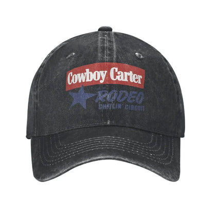 Beyonce Cowboy Carter Rodeo Distressed Baseball Cap