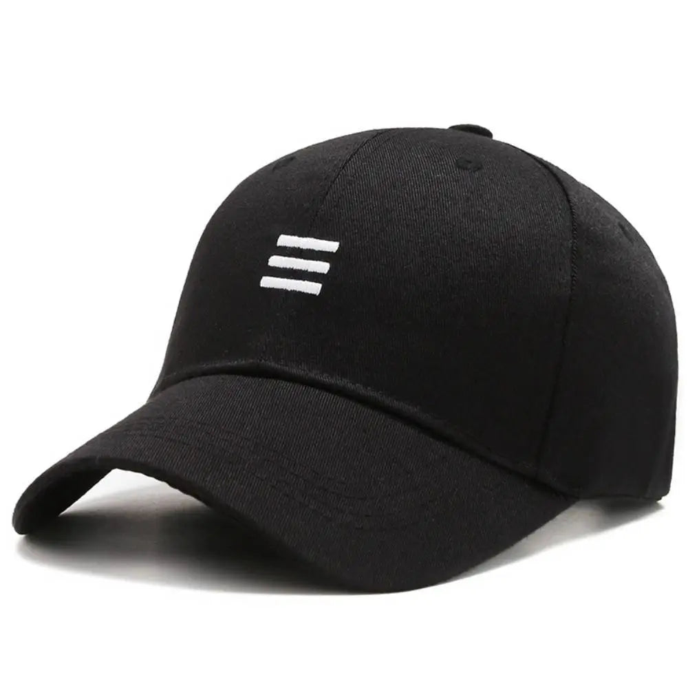 Simple Three Bars Trendy Baseball Cap