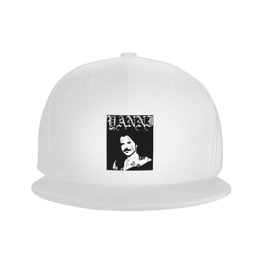 Yanni Black Metal Breathable Unisex Snapback Cap