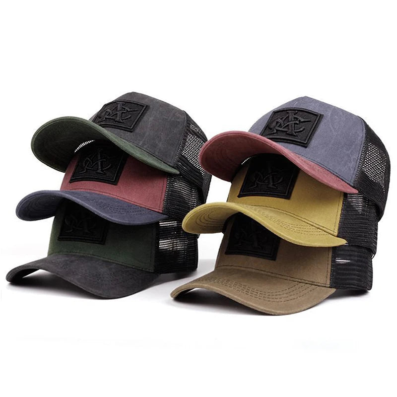 CA Embroidered Mesh Baseball Hat Unisex