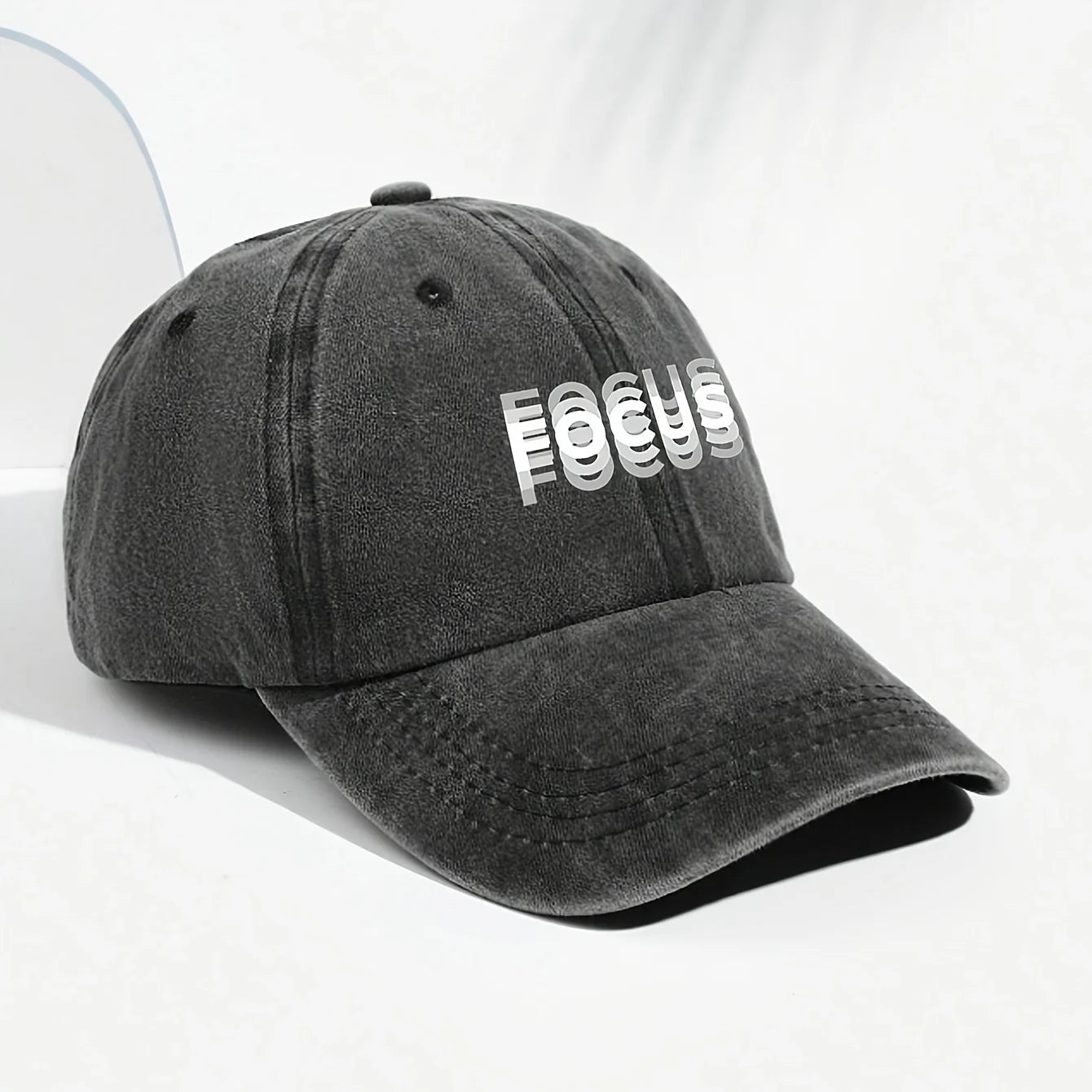 Focus Print Adjustable Unisex Classic Baseball Cap