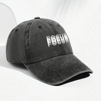 Focus Print Adjustable Unisex Classic Baseball Cap
