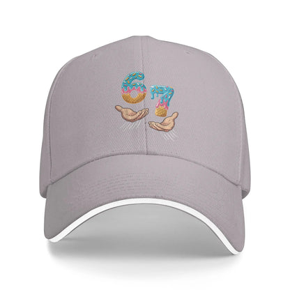 Six Seven Ice Cream Hands Meme Baseball Cap