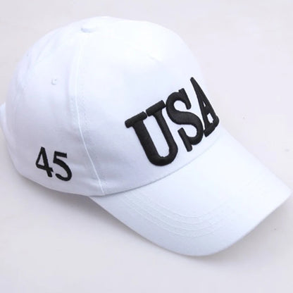 USA Flag Embroidered Baseball Cap