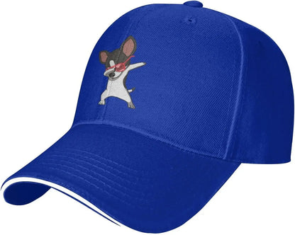 Dabbing Chihuahua Dog Sunglasses Baseball Cap