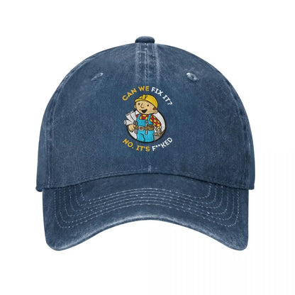 Bob The Builder Distressed Baseball Cap
