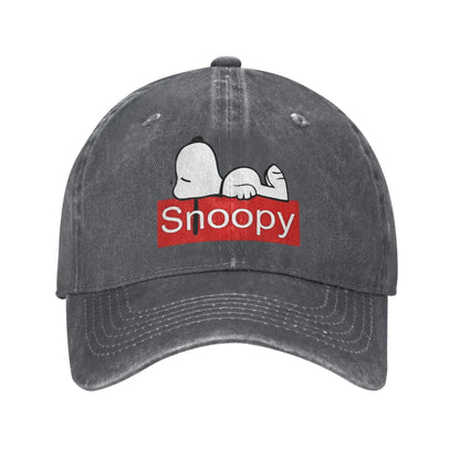 Snoopy Peanuts Distressed Baseball Cap