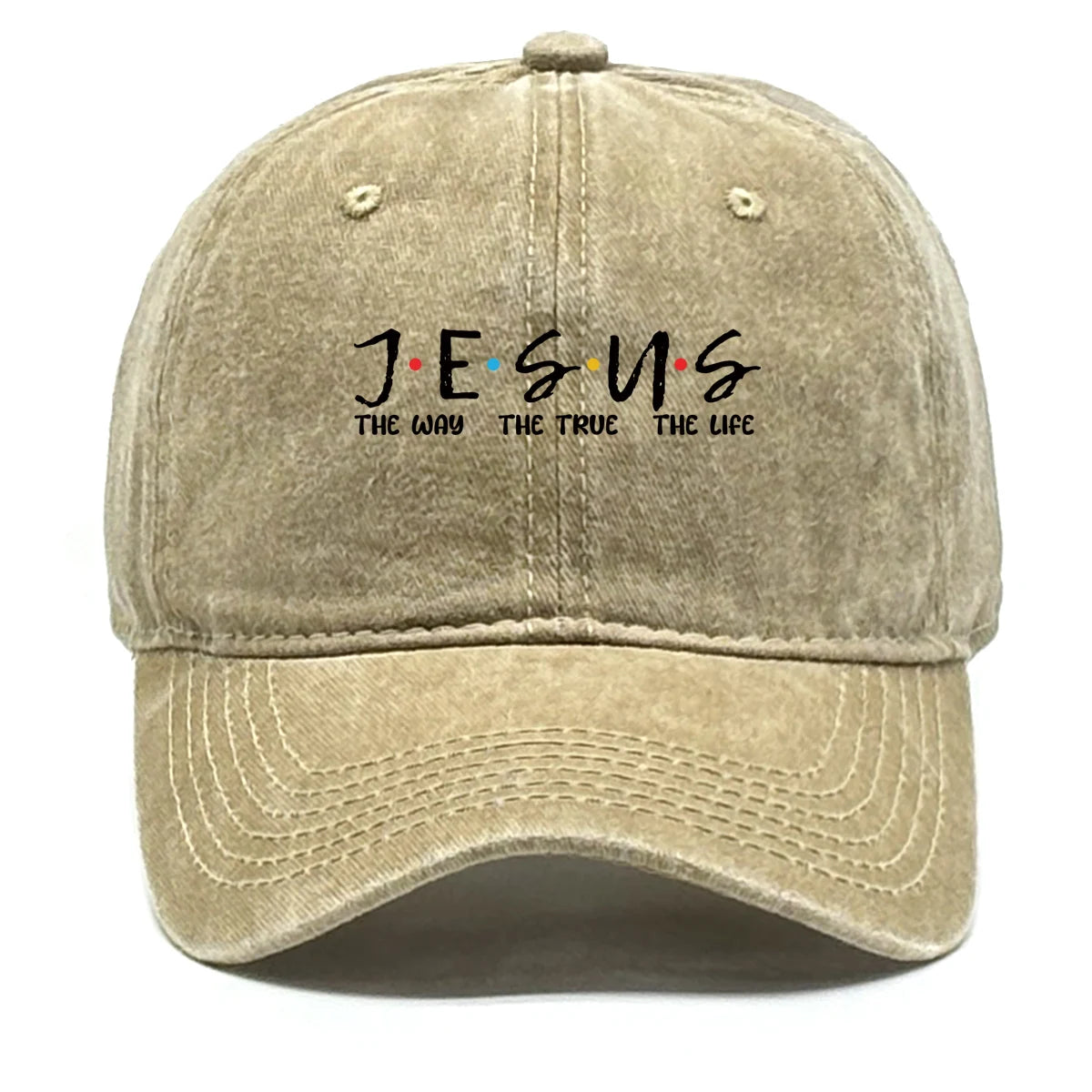 Busy Doing Nothing Washed Retro Baseball Cap