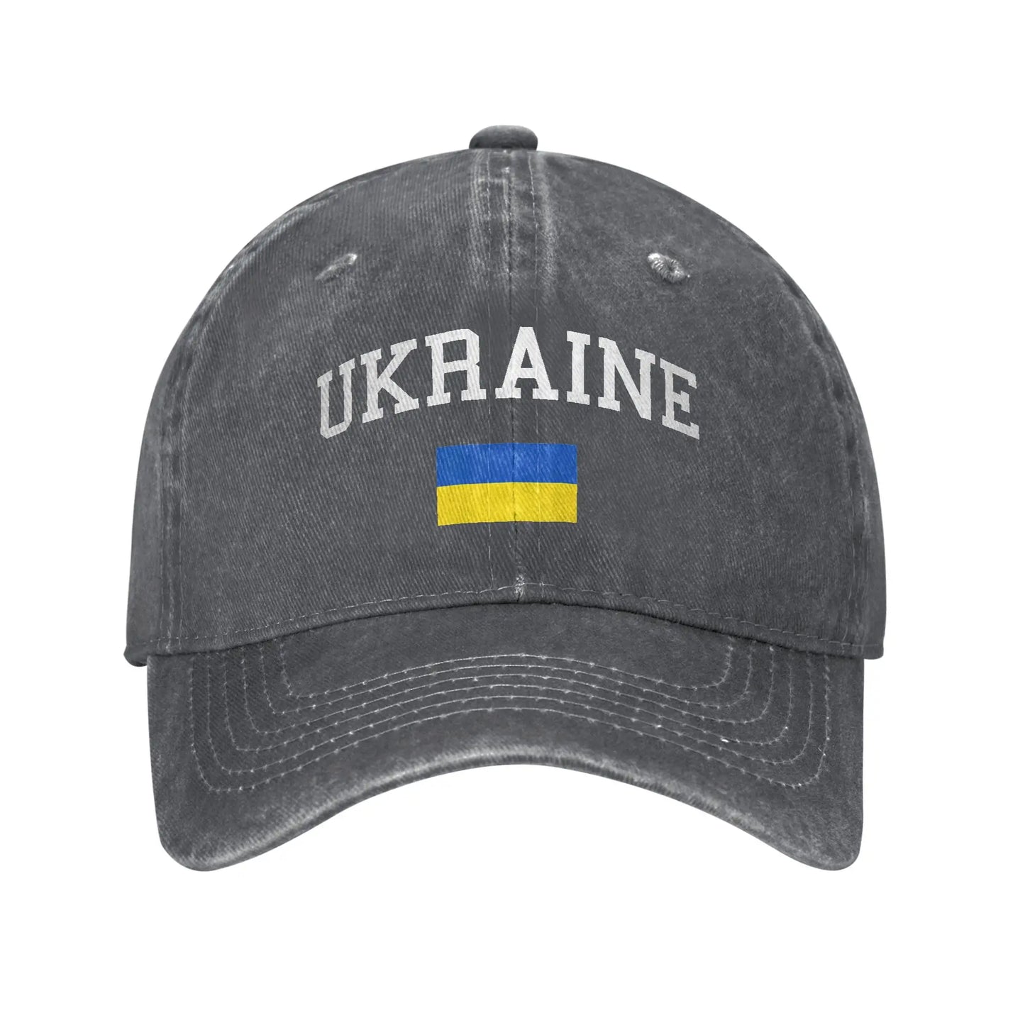 Ukrainian Flag Casual Y2K Trucker Baseball Cap