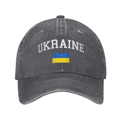 Ukrainian Flag Casual Y2K Trucker Baseball Cap