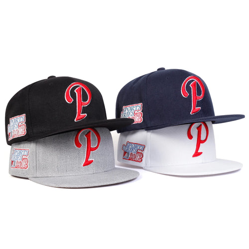 Unisex P Letter Embroidery Hip-hop Hats