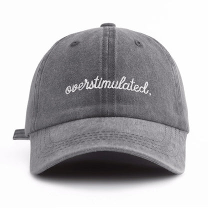 Camel Print Washed Baseball Cap