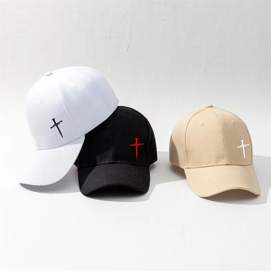 Cross Printing Pattern Unisex Baseball Cap