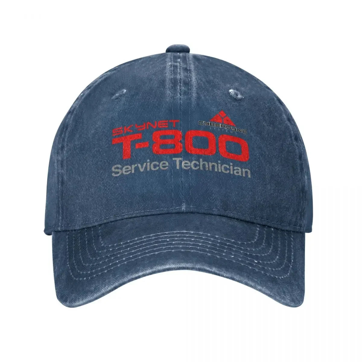 T-800 Terminator Cyberdyne Distressed Baseball Cap