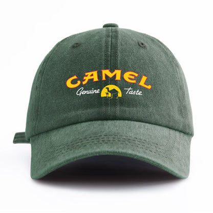 Minimalist Camel Print Retro Baseball Cap