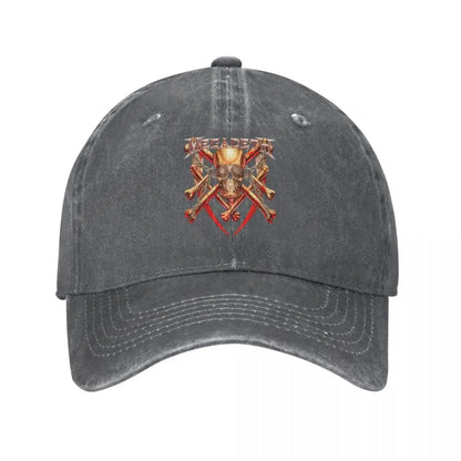 Classic Megadeths Distressed Snapback Baseball Cap