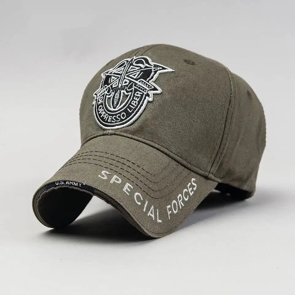 Oversize Cotton Curved Peak Baseball Cap