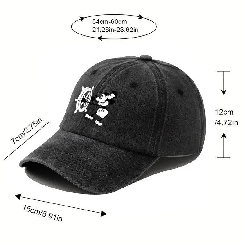 Disney Mickey Mouse Vintage Trucker Baseball Cap
