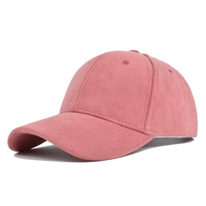 Fashion False Suede Baseball Caps