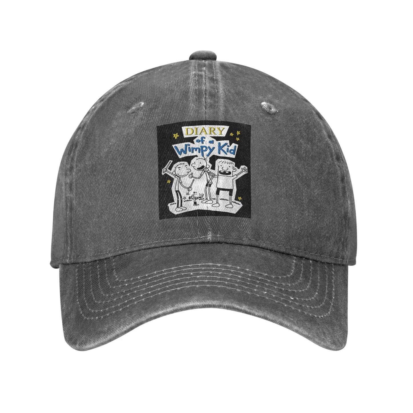 Diary Of Wimpy Kid Group Washed Denim Baseball Cap