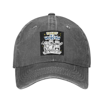 Diary Of Wimpy Kid Group Washed Denim Baseball Cap
