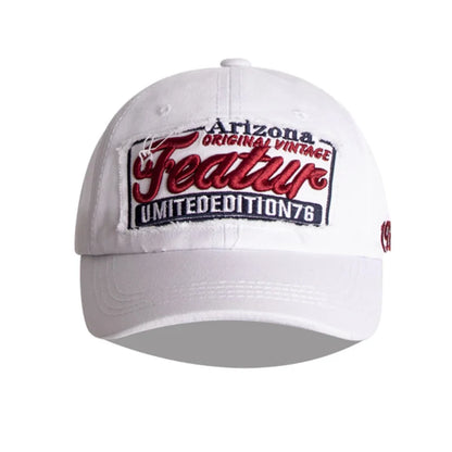 Pink Letter Embroidery Duckbill Baseball Cap