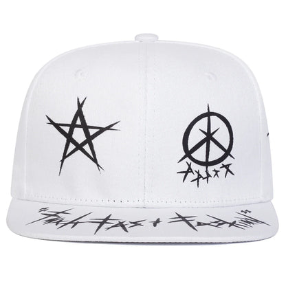Unisex Eye Graffiti Print Hip-hop Hats