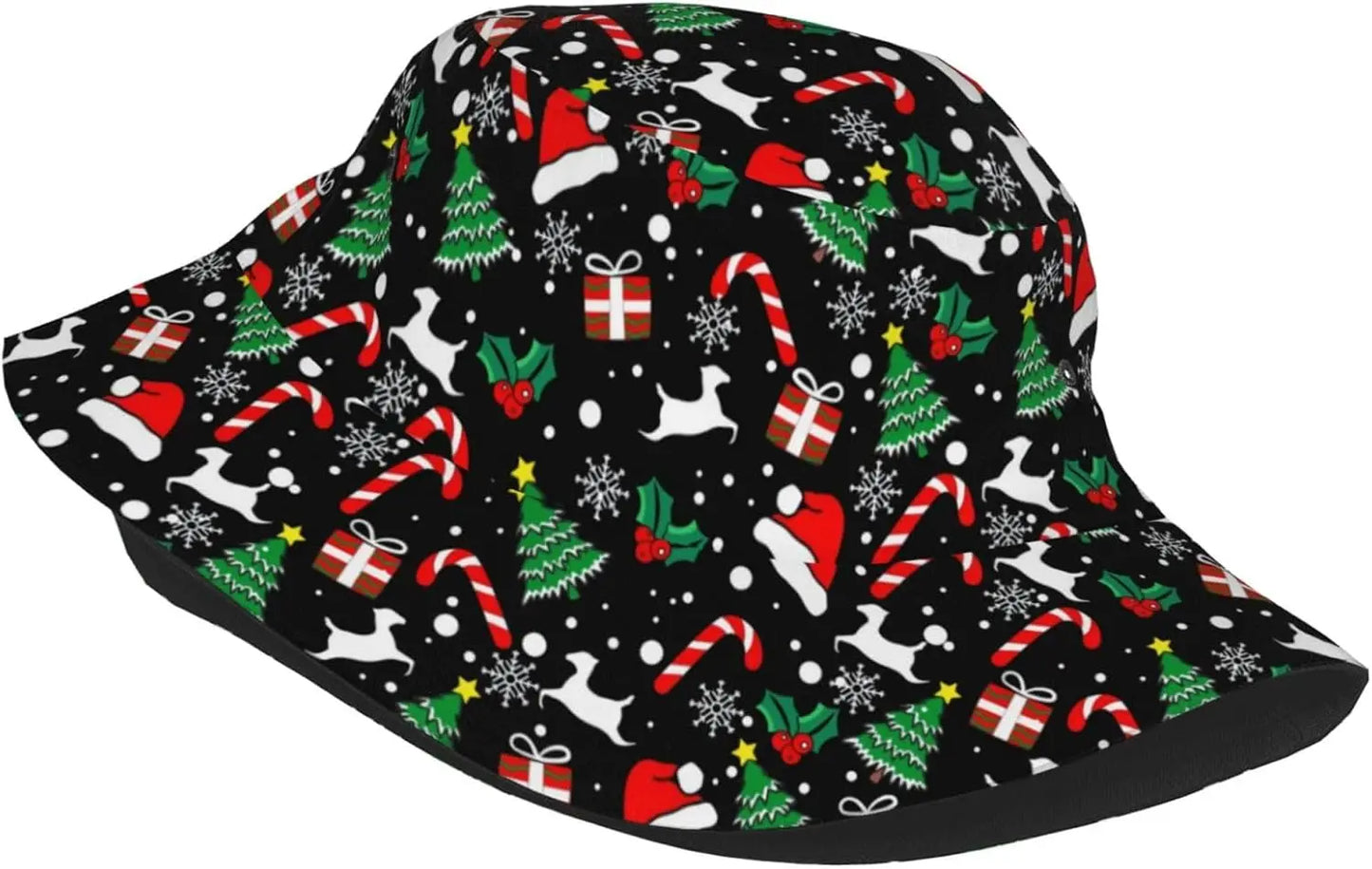Cute Christmas Tree Holiday Bucket Hat