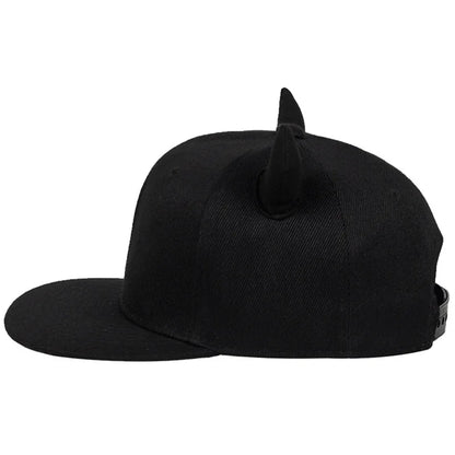 Horns Snapback Hip Hop Cap