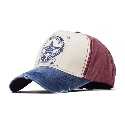 Korean Summer Cotton Breathable Sun Protection Snapback Cap