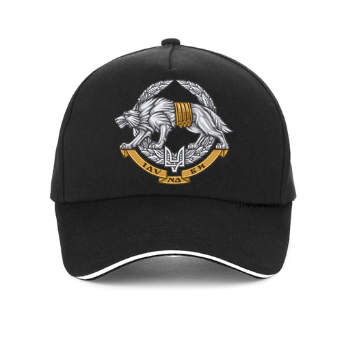 Ukraine Special Operations Forces Wolf Baseball Cap