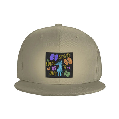 Cartoon Bojack Horseman Quote Graphic Streetwear Snapback Cap