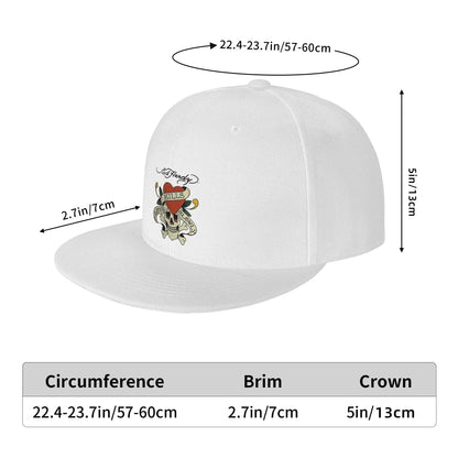 Ed Hardy Love Kills Slowly Graphic Snapback Cap