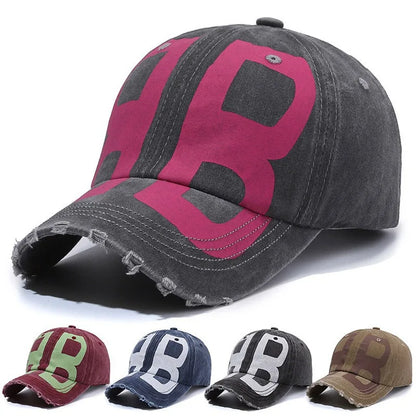 Multicolor Cotton Hip Hop Snapback Baseball Cap