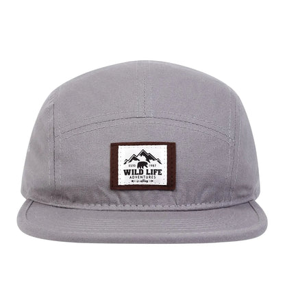 WILD LIFE Cotton 5 Panel Baseball Cap