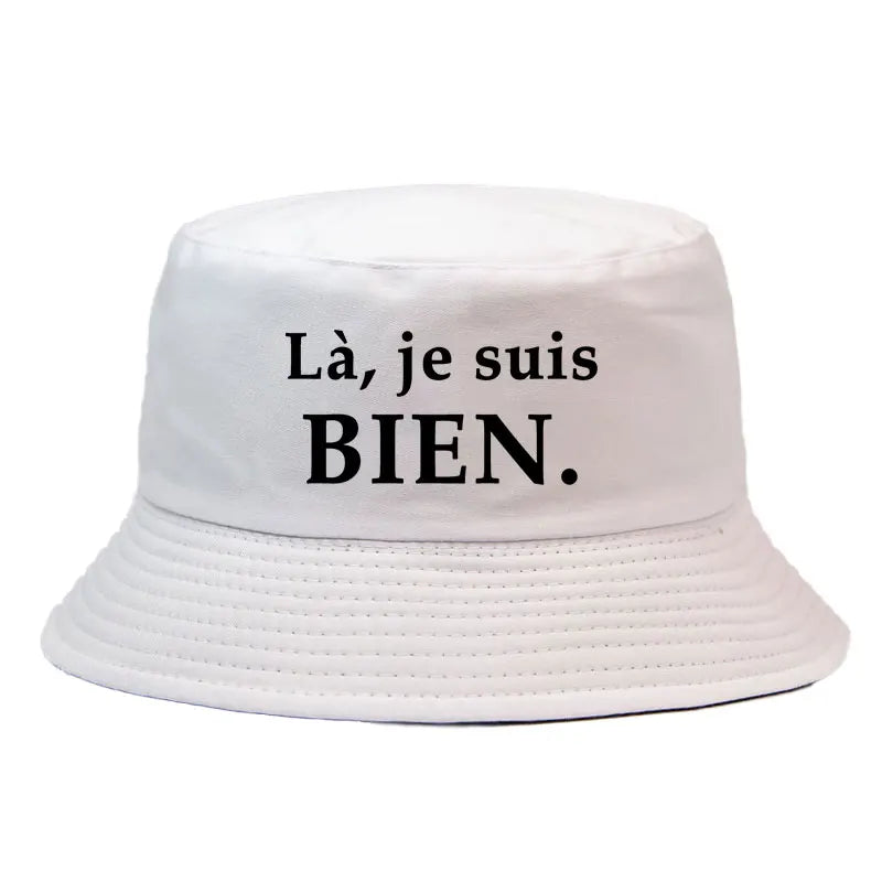 France BIEN Print Reversible Cotton Bucket Hat