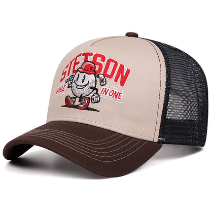 Stetson Snowman Mesh Baseball Cap