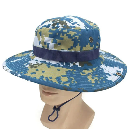 Jungle Cap Camouflage Tactical Caps Military Boonie Hat Men Women