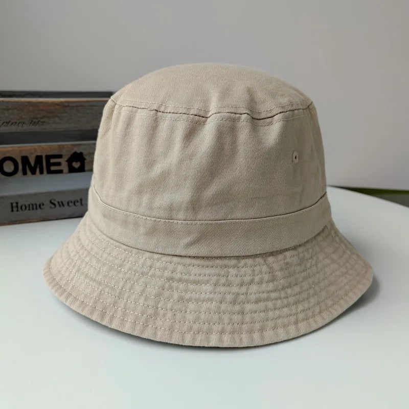 Plus Size Cotton Korean Fisherman Bucket Hat