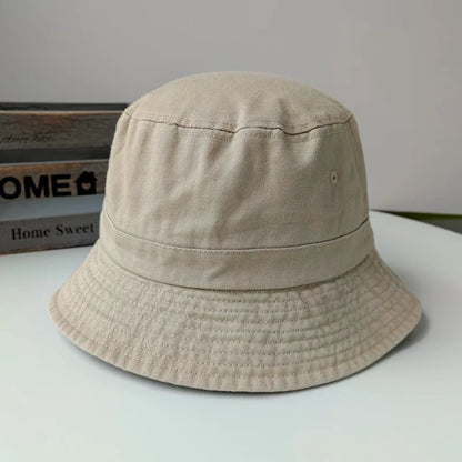 Plus Size Cotton Korean Fisherman Bucket Hat