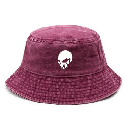 Men Vintage Bucket Hat Rock Gothic Style