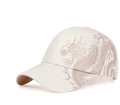 Chinese Dragon Pattern Quick Dry Baseball Cap