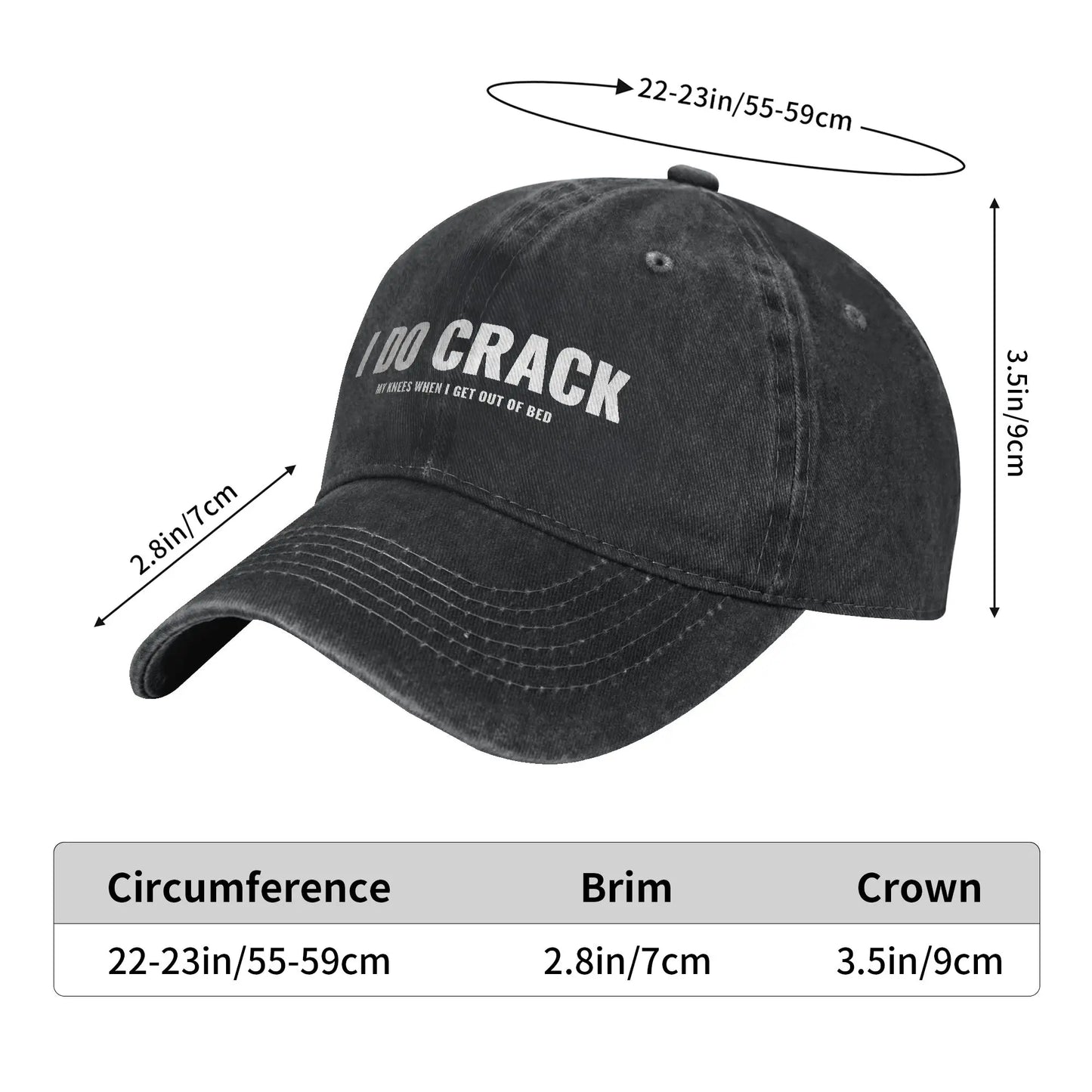 I Crack Joke Adjustable Trucker Baseball Cap